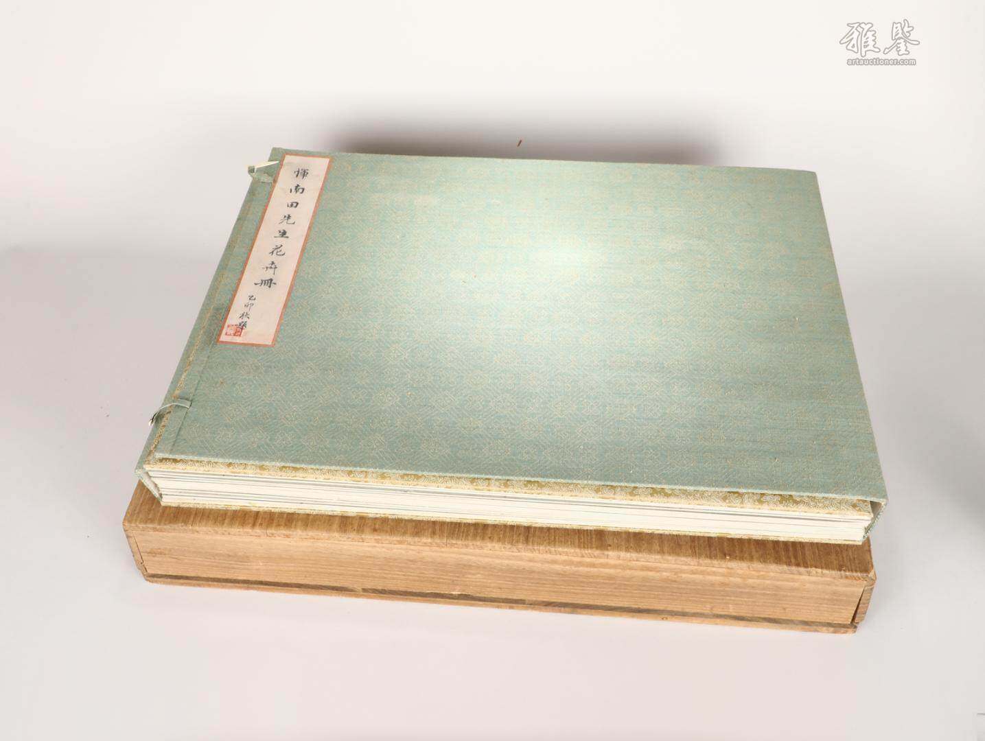 惲南田花卉冊頁 10枚