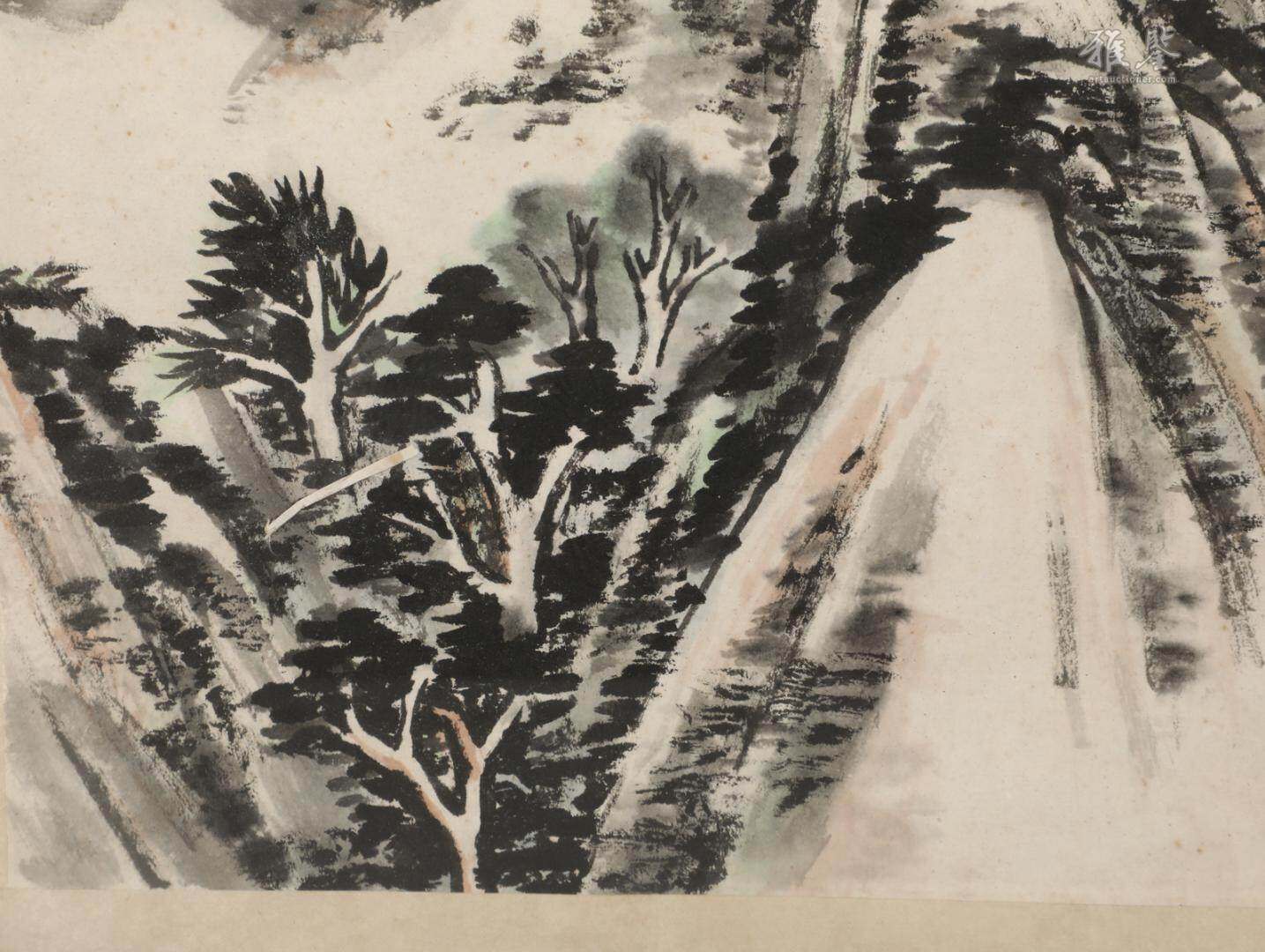 李品 山水圖